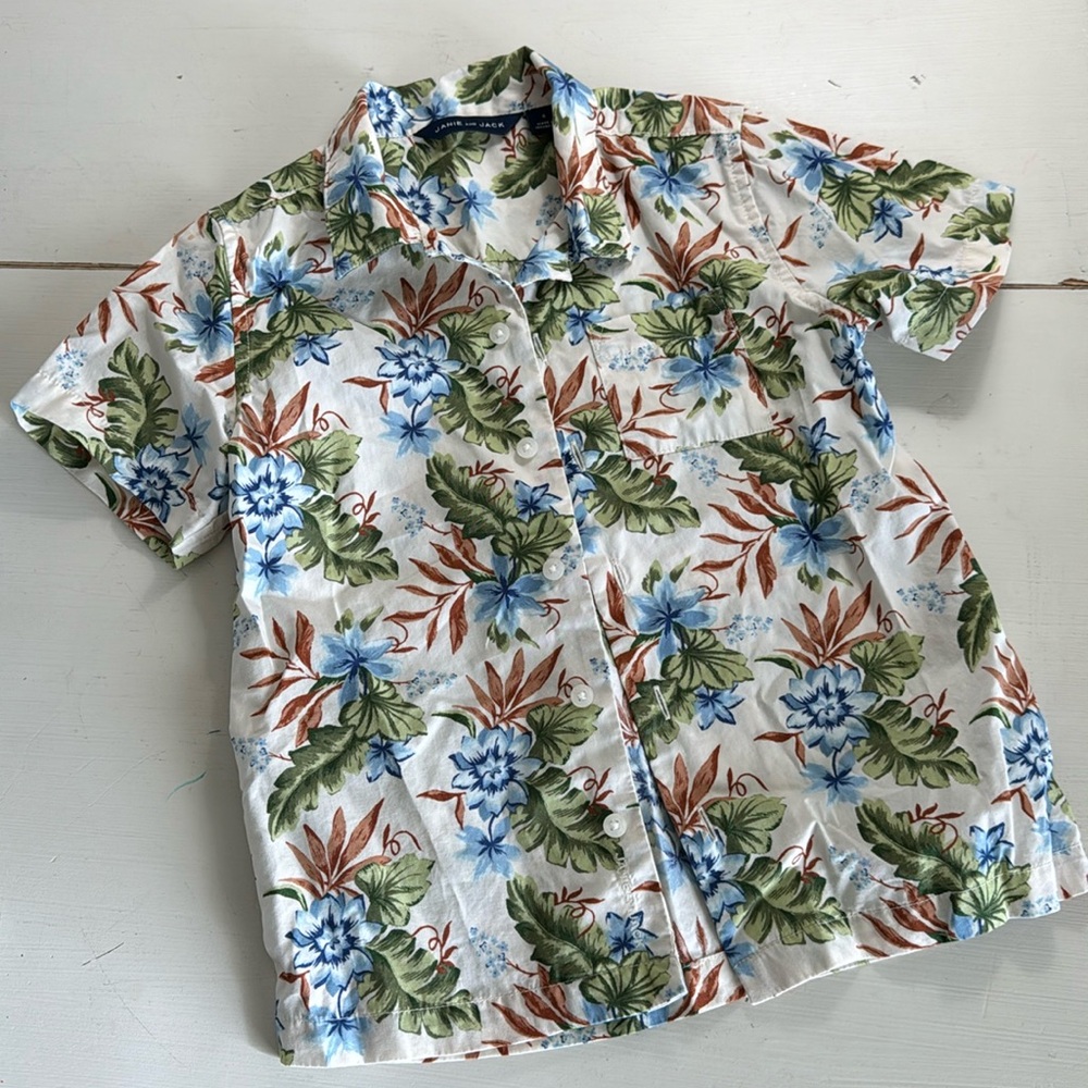 Janie and Jack little boy button up